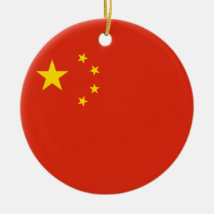 China Flag Ornament