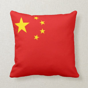 China Flag x Flag Kissen