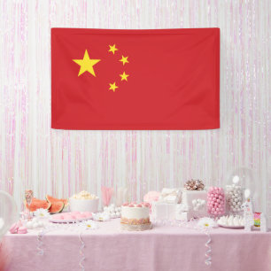 China-Flagge Banner