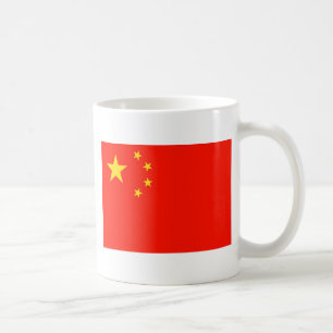China-Flagge - hohe Qualität Kaffeetasse