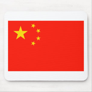 China-Flagge - hohe Qualität Mousepad