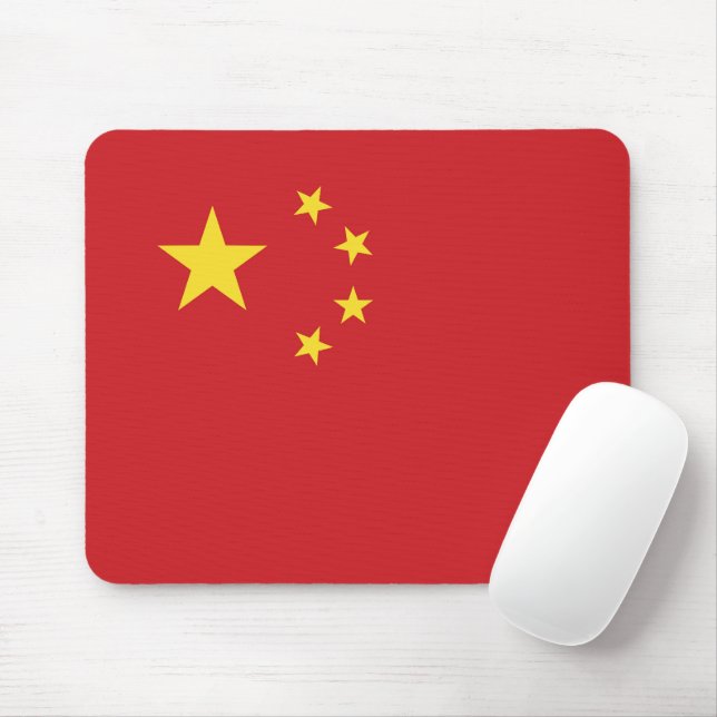 China-Flagge Mousepad (Mit Mouse)