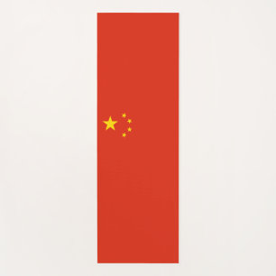 China-Flagge Yoga Mat Yogamatte