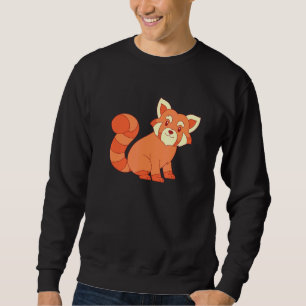 China Forest Wildlife Animal Niedlich Red Panda Sweatshirt