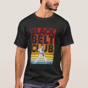 China für Kampfkunst Schwarzer Gürtel Chinesischer T-Shirt