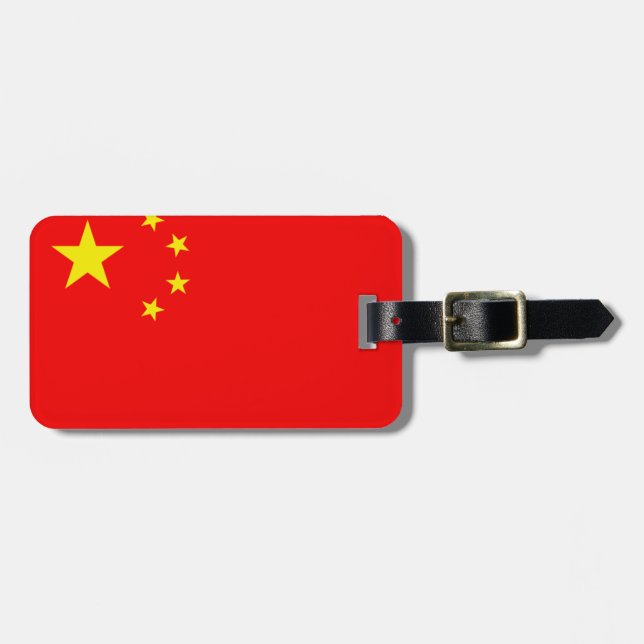 China Gepäckanhänger (Vorderseite horizontal)