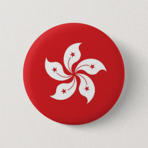China-Hong- Kongflagge Button
