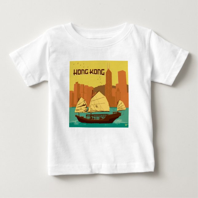 China | Hongkong Baby T-shirt (Vorderseite)