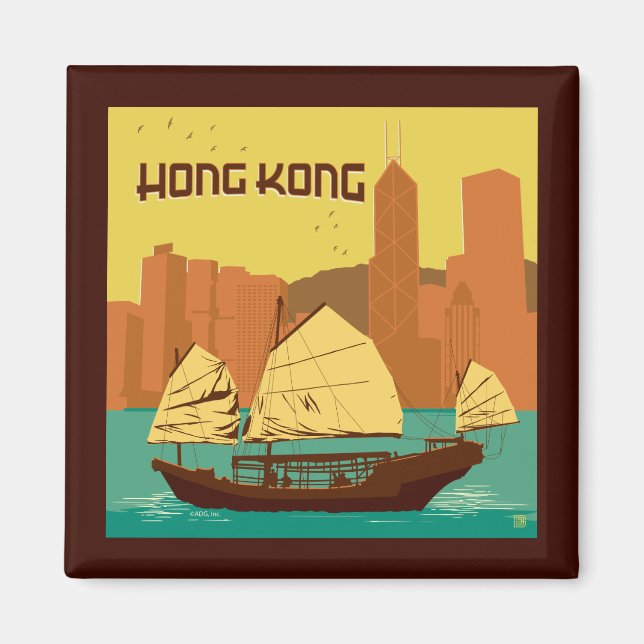 China | Hongkong Magnet (Vorne)
