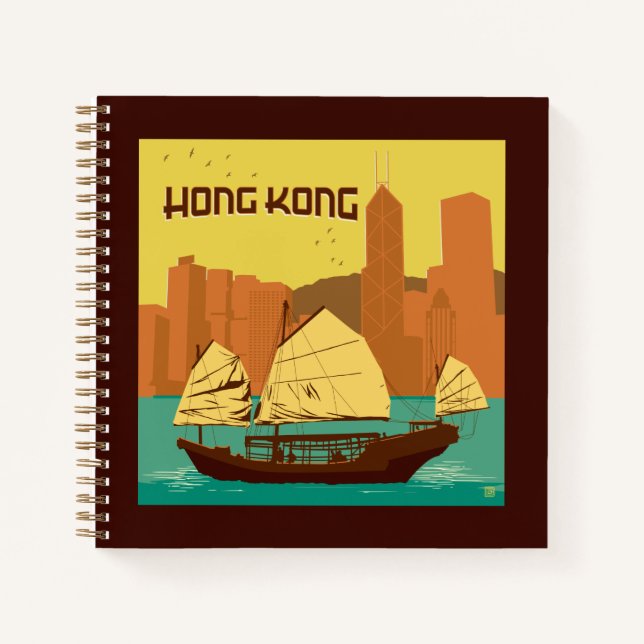 China | Hongkong Notizbuch (Vorderseite)