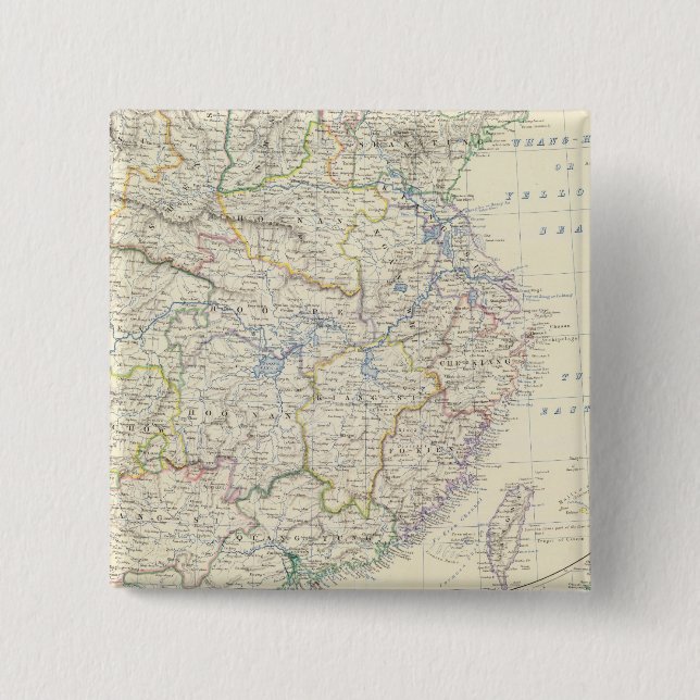 China, Japan Button (Vorderseite)