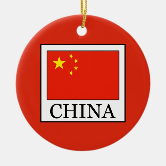 China Keramik Ornament (Vorne)