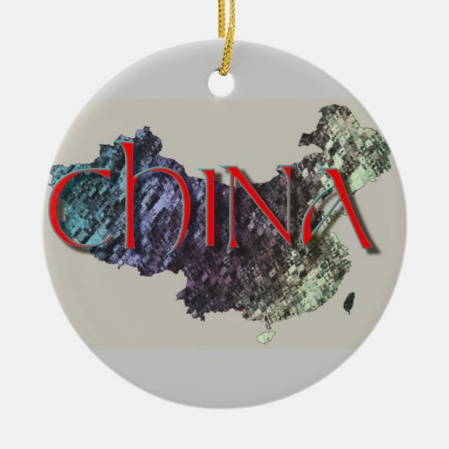 China Keramik Ornament (Vorne)