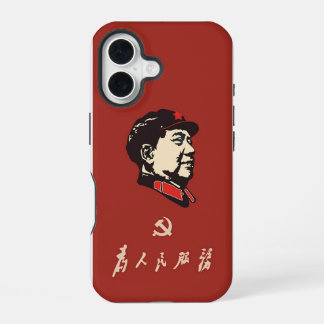 China, Kommunismus, Vorsitzender Mao Zedong iPhone 16 Hülle