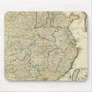 China, Korea Atlas Karte Mousepad