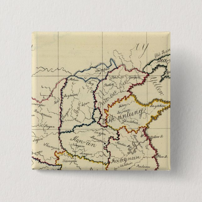 China, Korea Button (Vorderseite)