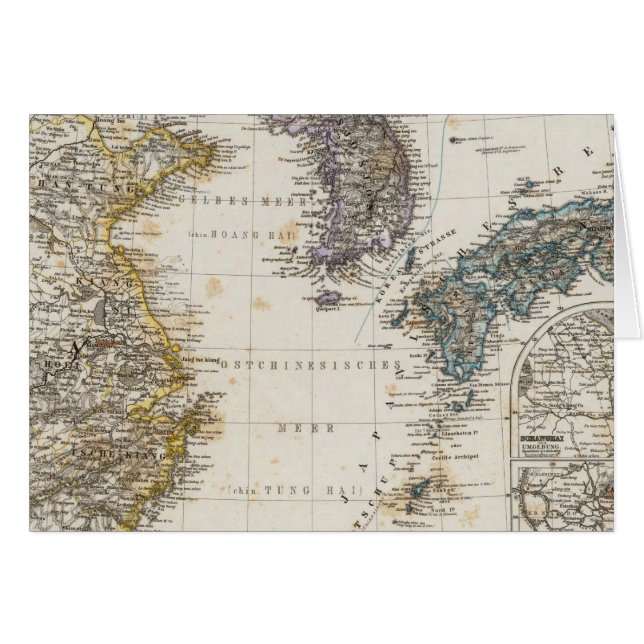 China, Korea, Japan (Vorderseite (Horizontal))