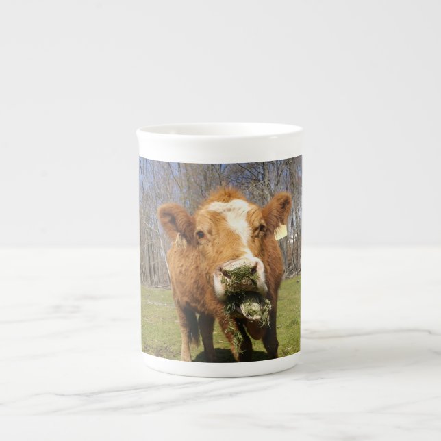 China-Kuh-Tasse Prozellantasse (Vorderseite)