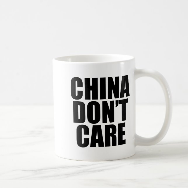 China kümmert es nicht  kaffeetasse (Rechts)