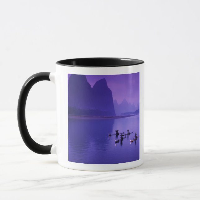 China, Li River. Kormorane Tasse (Links)