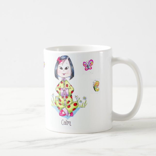 China Mädchen-Tasse Kaffeetasse (Rechts)