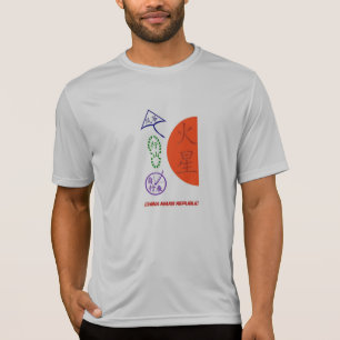 China-Mars-Republik gehen Shirt