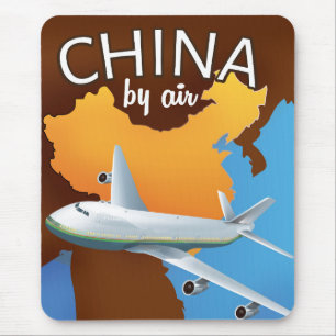 China nach Flugplakat Mousepad