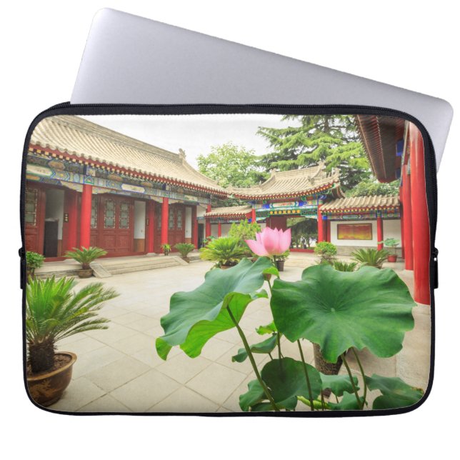 China Pagoda Laptopschutzhülle (Vorderseite)