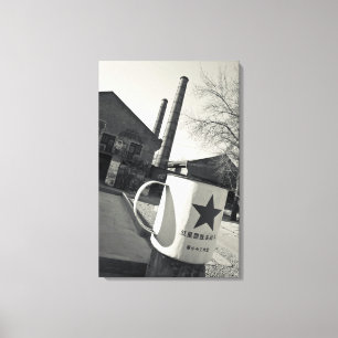 China, Peking, Bezirk Chaoyang. Dashanzi 798 2 Leinwanddruck