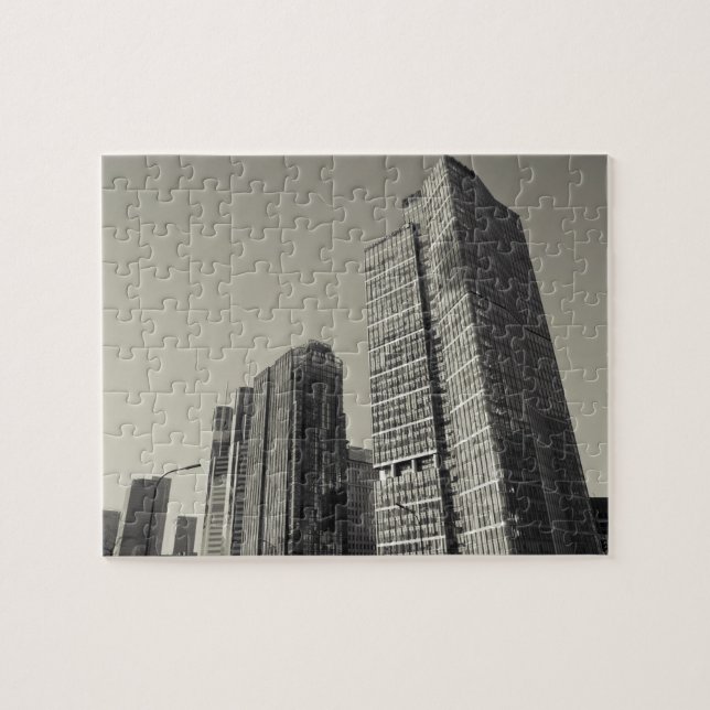 China, Peking, Bezirk Chaoyang. Fortune Plaza Puzzle (Horizontal)