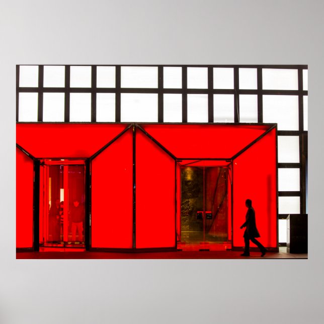 China, Peking | Luxus Shopping Mall Poster (Vorne)