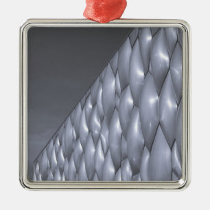 China, Peking. National Aquatics Centre Silbernes Ornament
