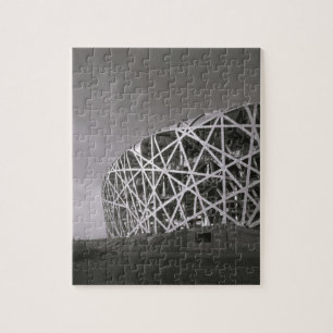 China, Peking. Nationalstadion, Austragungsort der Puzzle