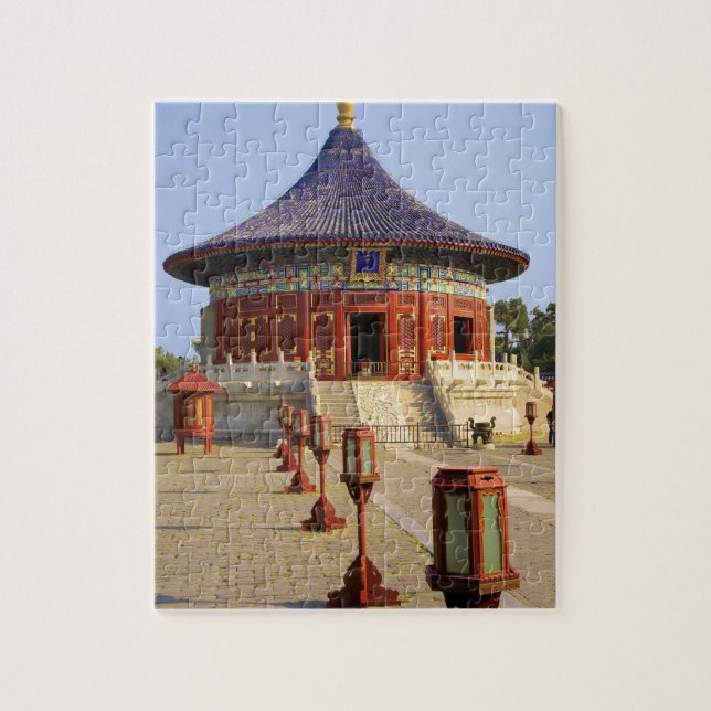 China, Peking, Tian Tan Park, Himmelstempel, Puzzle (Vertikal)