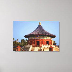 China, Peking, Tian Tan Park, Tempel des Himmels, Leinwanddruck