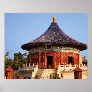 China, Peking, Tian Tan Park, Tempel des Himmels,  Poster