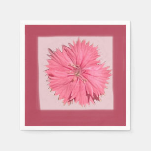 China Pink Paper Napkin Serviette