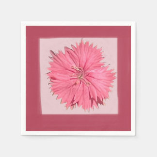 China Pink Paper Napkin Serviette