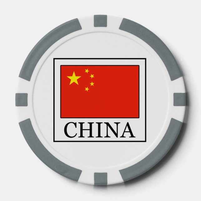China Pokerchips (Vorderseite)