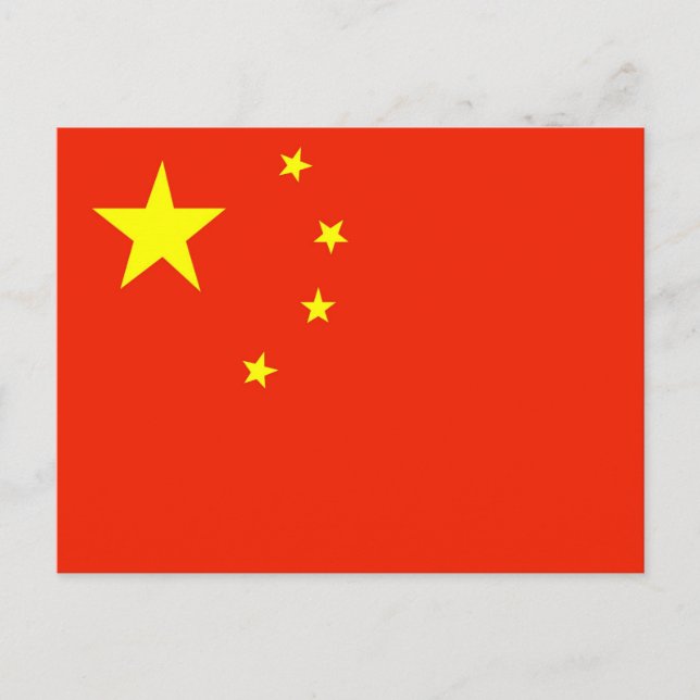 China Postkarte (Vorderseite)