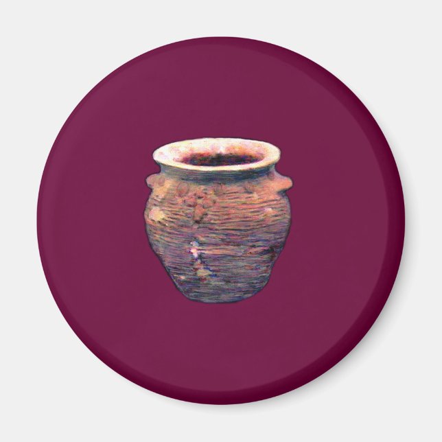 China Pot the MUSEUM Zazzle Geschenke Magnet (Vorne)