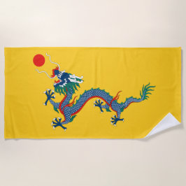 China Qing Dynastie Flag (chinesischer Drache) (as Strandtuch