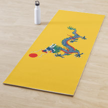 China Qing Dynastie Flag (chinesischer Drache) (as