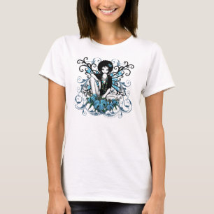 China Retro Lilly Fantasie-Spitze T-Shirt