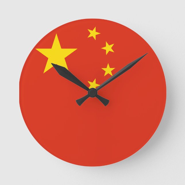 China Runde Wanduhr (Vorderseite)
