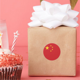 China Runder Aufkleber