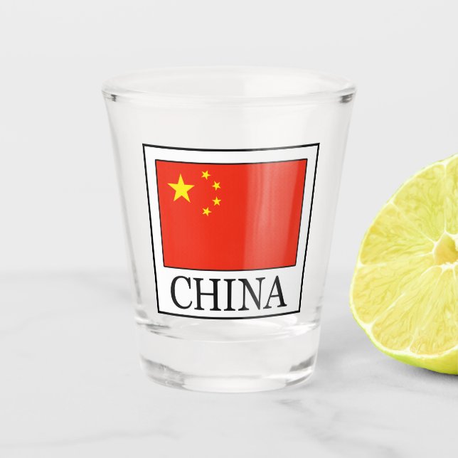 China Schnapsglas (Vorderseite)