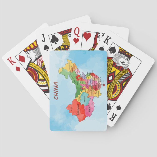 China Spielkarten (Rückseite)