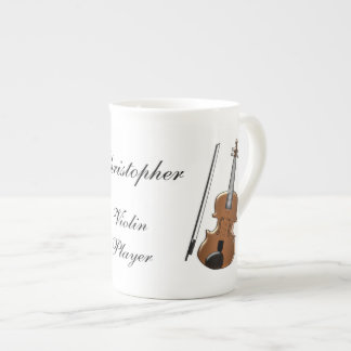 China-Tasse Geigendesign Prozellantasse