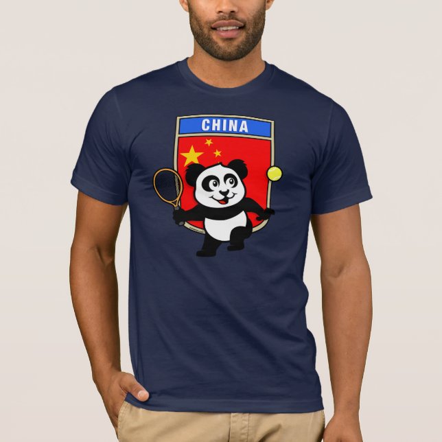China Tennis Panda T-Shirt (Vorderseite)